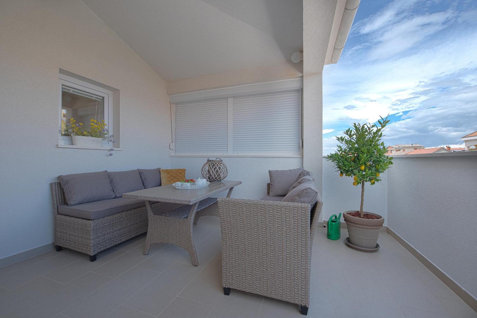 Spacious Chic Residence 扎达尔 客房 照片